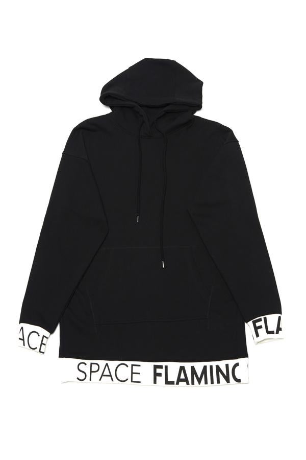 Vestido sudadera space online flamingo